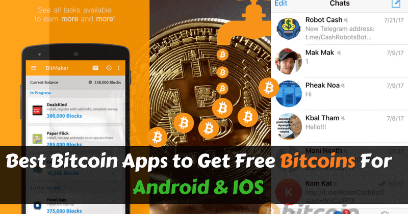 Best Bitcoin Apps How To Get Free Bitcoins On Android Ios -!    