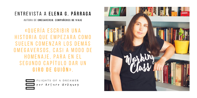 Entrevista a Elena G. Párraga: Omegaverso. Compañeros de viaje y fanfiction
