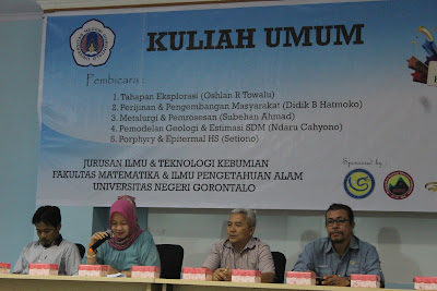 Pembukaan Kegiatan MGEI Goes to Universitas Negeri Gorontalo