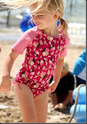 Elsie dancing Bear Lake