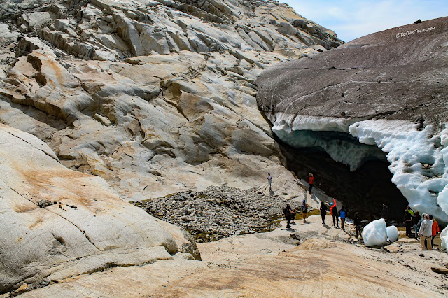 Geology travel Alps Switzerland Aletsch glacier Fiesch Laax hiking mountains ice copyright RocDocTravel.com