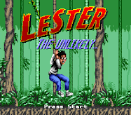 Lester the Unlikely - Pantalla de título