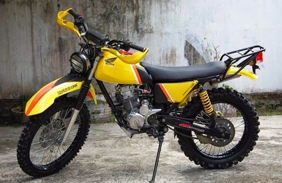 Modifikasi Honda Mega Pro Trail Jadul Indonesia Motorcycle