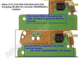 11122310160060302610ok Nokia 1600 1112 1110 Signal Problem Solution