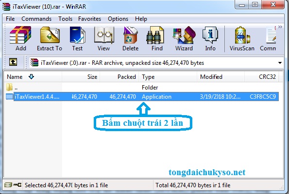 Hướng dẫn cài đặt phần mềm iTaxviewer 1.4.4 - Dịch vụ hoá đơn điện tử VNPT, AZ invoice