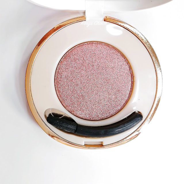 Тени для глаз Metal Eyeshadow 003 Coppery Pink Pupa Milano Material Luxury фото и свотчи оттенка