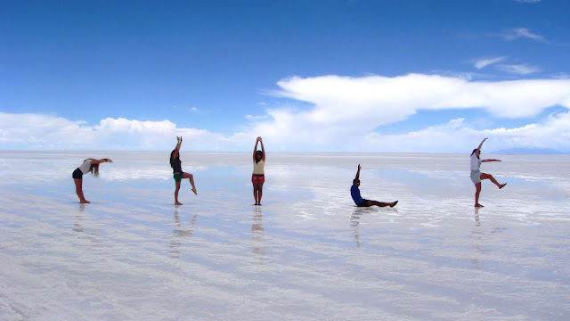 Salar De Uyuni  in Bolivia