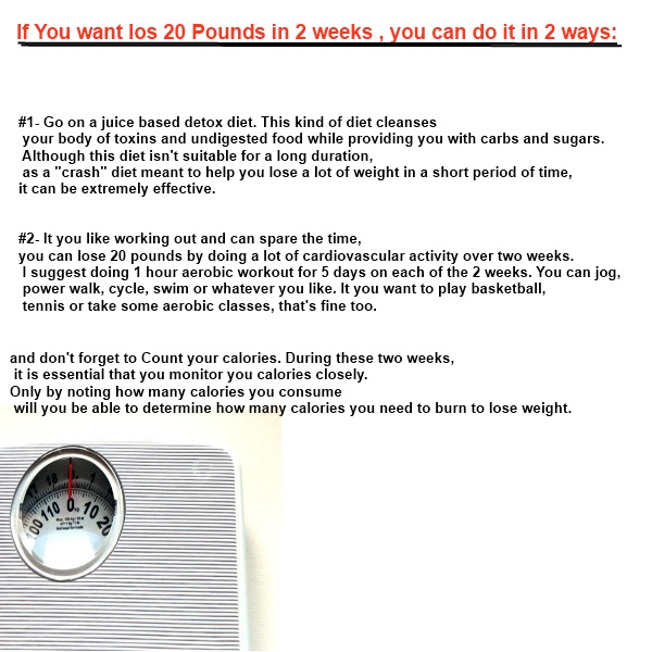 Can You Lose 20 Pounds In 2 Weeks : Xtreme Fat Loss Diet By Joel Marion