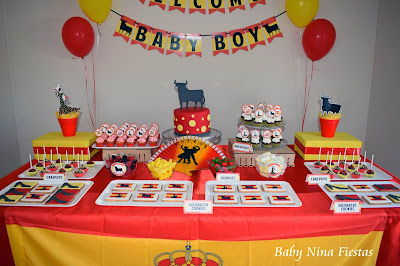 mesa dulce baby shower España