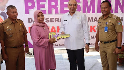 Ahmed Zaki Iskandar resmikan Bedah Rumah Marbot dari program Janur di Pakuhaji 