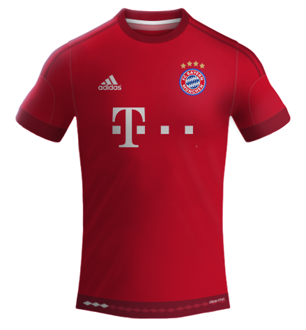 Camisas Home Away & Third (Bayern Munchën) 2015/16 | DEZ ...