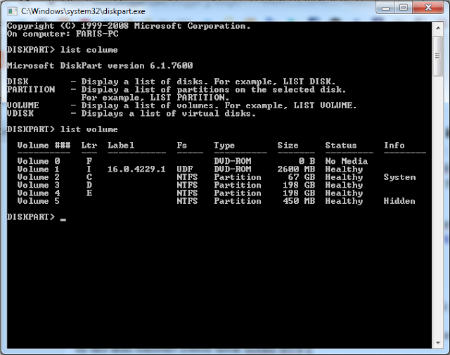 Cara Hidden Partition Disk