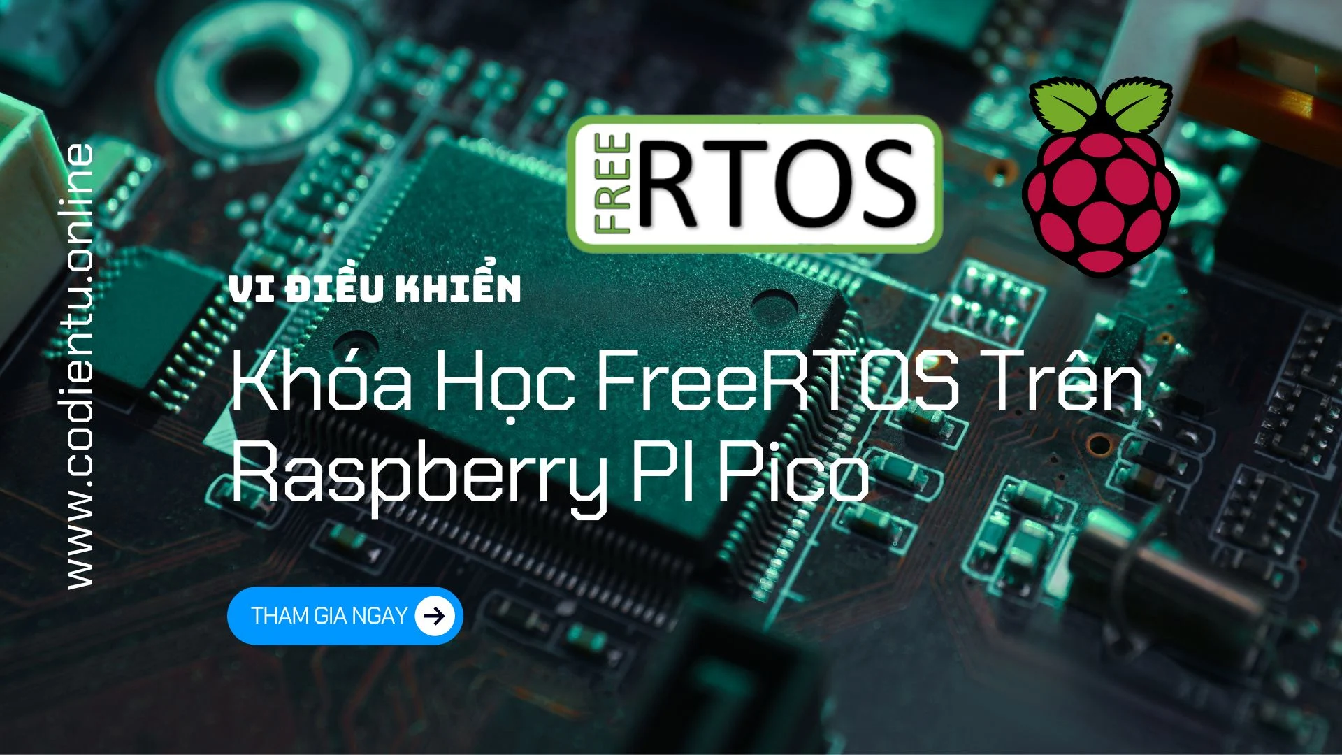 Khóa Học FreeRTOS Trên Raspberry PI Pico [Mã 7640 A]