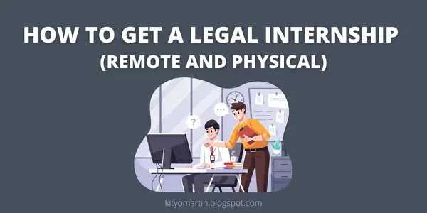 getting a legal internship