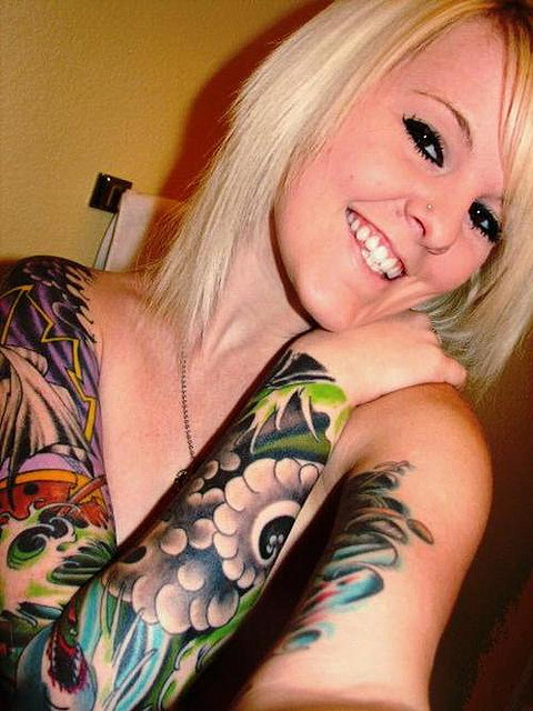 Here we give you some tattoos designs ideas related to girls arms