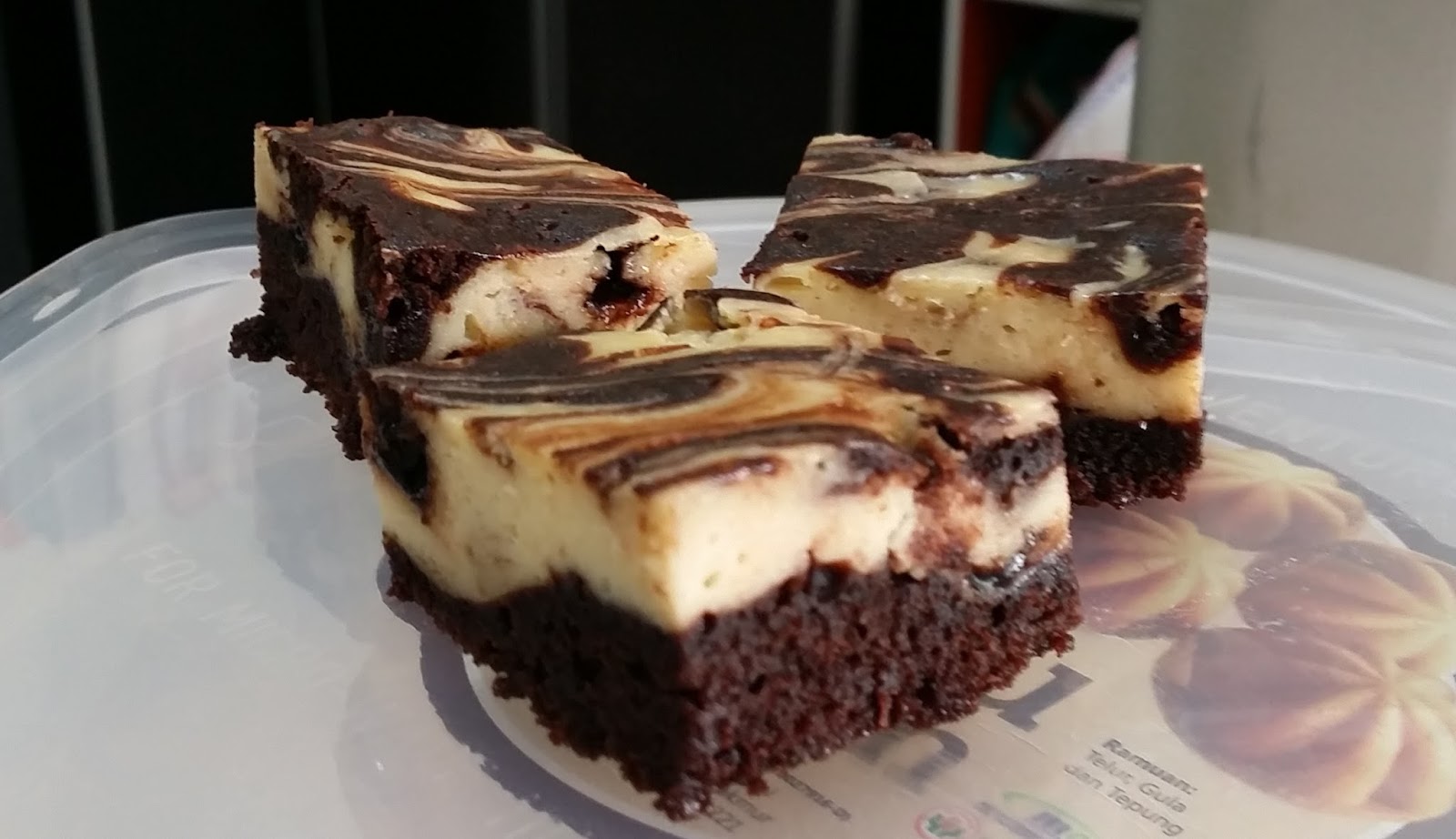 Chunky Cheesecake Brownies pulak sedap! - Sumarz.Com