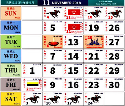 Kalendar Kuda Tahun 2020 Malaysia - MY PANDUAN