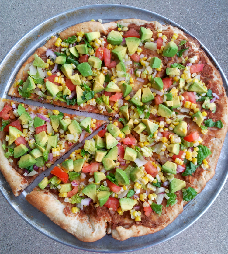 Grilled Mexican Pizza