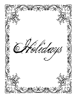 Holidays Book of Shadows Free Printable Download