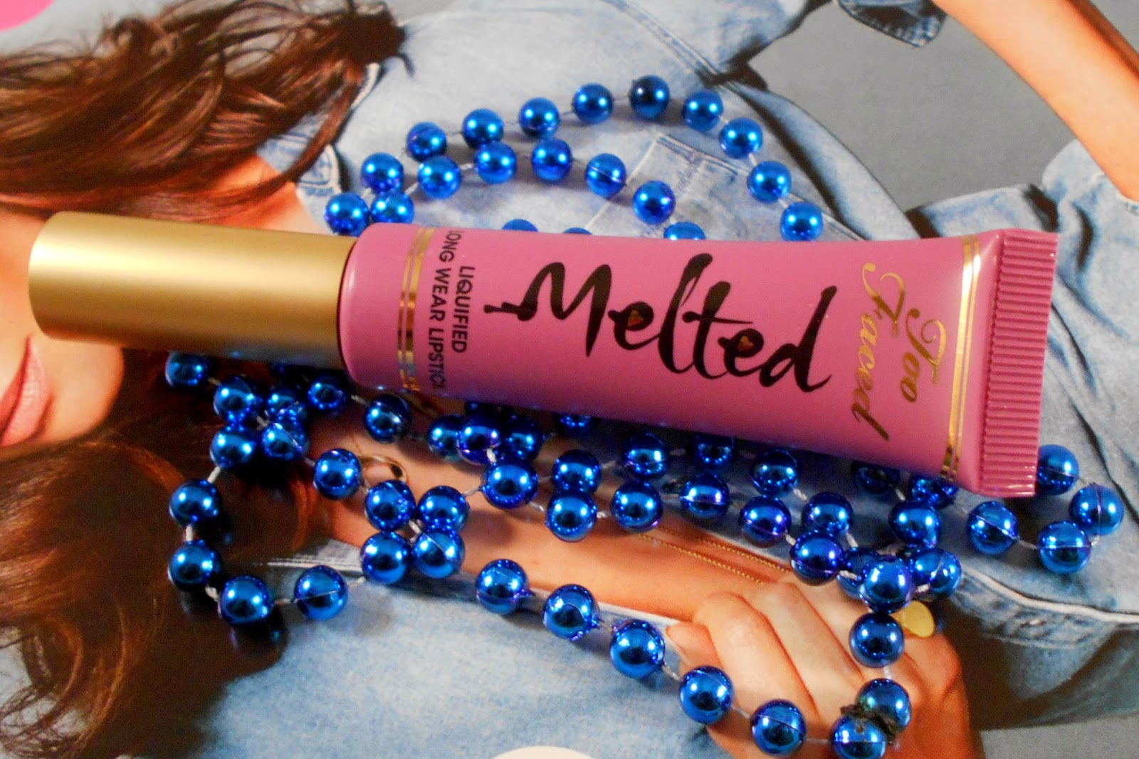 Too Faced Liquified Long Wear Lipstick in Melted Fig