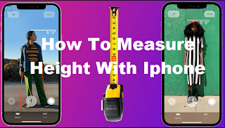 How to measure height with iphone, here's how