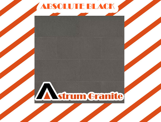 Absolute Black Granite 12X24 Flamed