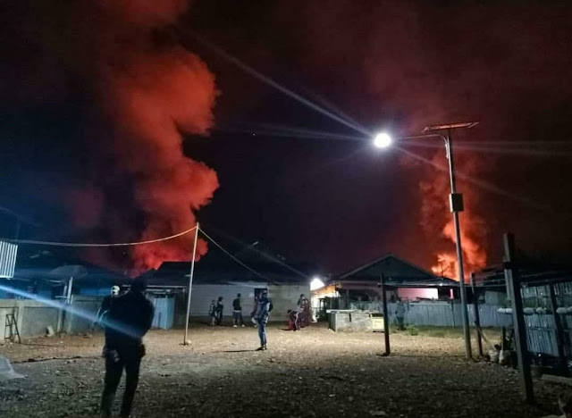 32 Bangunan Warga Terbakar, 1 Orang Meninggal Dunia dalam Kericuhan di Dogiyai