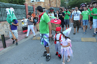 Inicio de las fiestas de El Regato