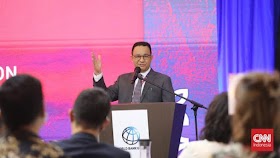 Di Forum Internasional, Anies Cerita Beda Jadi Menteri dan Gubernur
