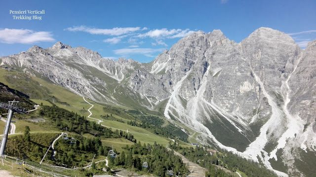 Panorama all'arrivo dello Schlick2000