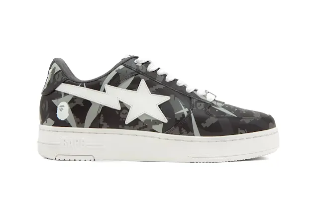 CLOT and BAPE Are Back With Bold “Dual-Camo” BAPESTA Sneakers
