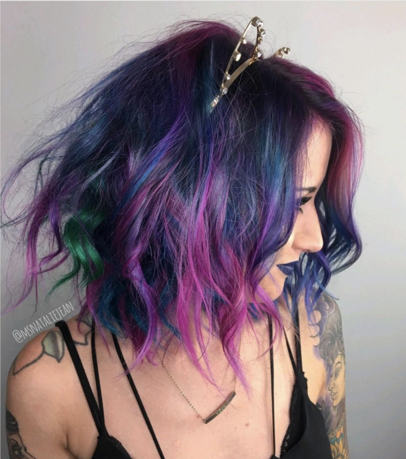 2023 purple hair color