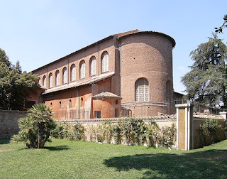 The original structure of the Basilica of Santa Sabina dates back to the fifth century