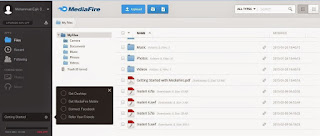 Upload File di MediaFire