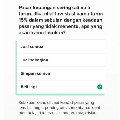 Pertanyaan Mengenai Kondisi Pasar