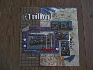 Scrapbooking Layout: 1 Million