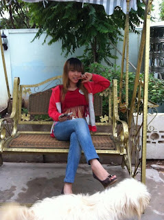 Votey Teav Khmer Girl Sexy Shirt and Hot Jean 17