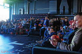 Guests watching the Final  Raptors VS Warriors at the TISSOT NBA Finals Party Sydney - Photography by Kent Johnson.