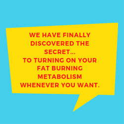 Turn On Your Fat Burning Metabolism