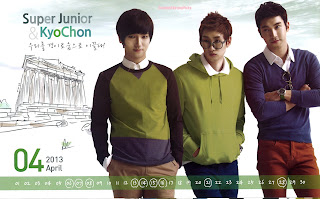 Super Junior Kyochon Calendar 2013 6