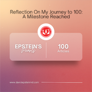 The pure act of writing this 100th article served as a mechanism for me to reflect on reaching this milestone and remind me to appreciate the journey that got me here, as well as to celebrate the progress and growth that I made along the way. #celebrate #milestone #100 #reflect #blog #blogging #writing #recognize #journey