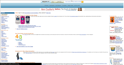 Amazon homepage on 12th December 1998_1