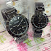 Jam Tangan COUPLE BULGARI TANGGAL | FULL BLACK