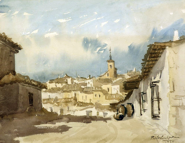 Vicente Pastor Calpena, Paisajistas españoles, Paisajes de Vicente Pastor Calpena, Pintor español, Pastor Calpena, Pintores Alicantinos, Pintor Pastor Calpena, Pintores de Alicante