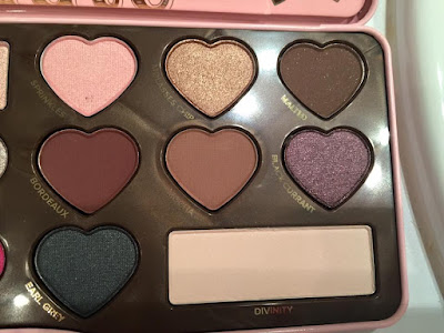 teintes palette Chocolate Bon Bons Too Faced 