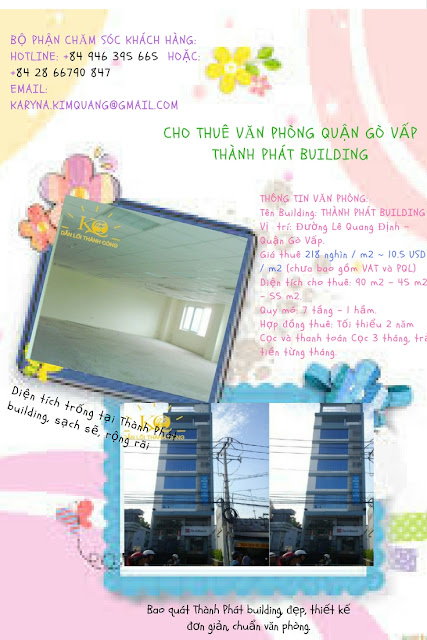 Cho thuê văn phòng quận Gò Vấp Thành Phát building