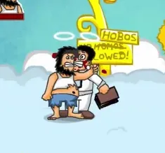 Jogo de luta Hobo 7 Heaven online grátis