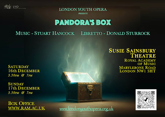 London Youth Opera: Pandora's Box from Stuart Hancock and Donald Sturrock.