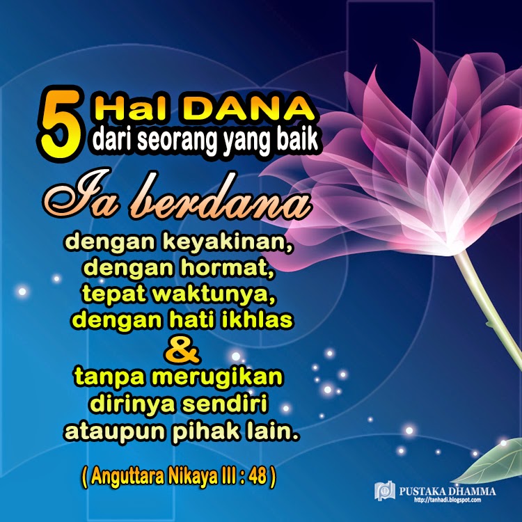 PUSTAKA DHAMMA Sabda Sang Buddha  96 Berdana