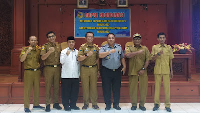 Rapat Koordinasi Pelaporan Capaian Aksi HAM Daerah B.12 dan Penilaian Kabupaten/Kota Peduli HAM 
